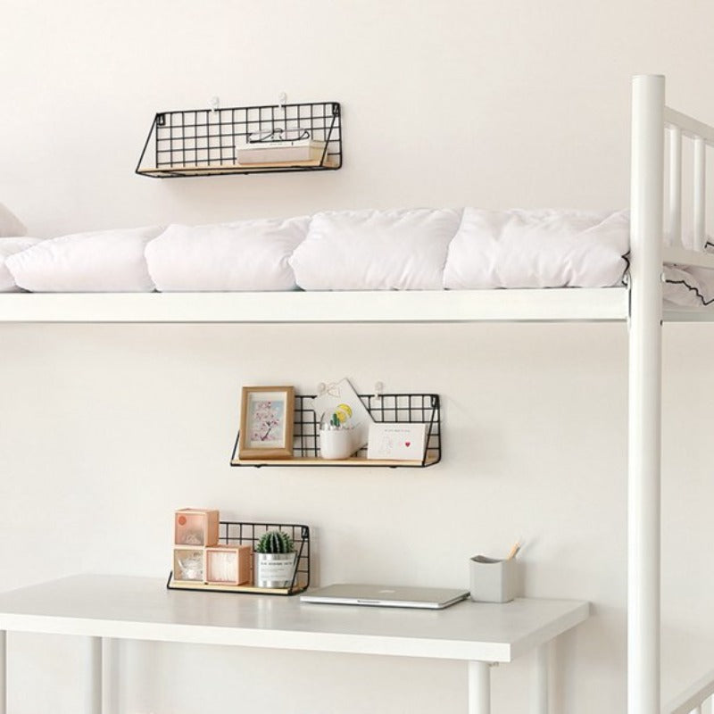 HomeTod™ Wooden Iron Wall Shelves