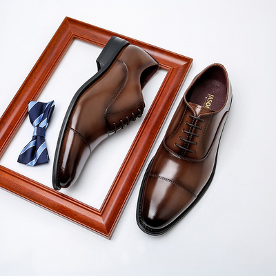 Maverick™ Genuine Leather Wedding Shoes