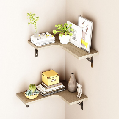 HomeTod™ Wooden Corner Shelves