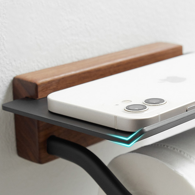 HomeTod™ Minimalist Wooden Toilet Paper Holder