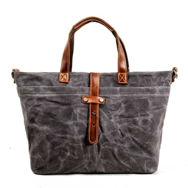 Oil Wax Cloth Canvas Bag