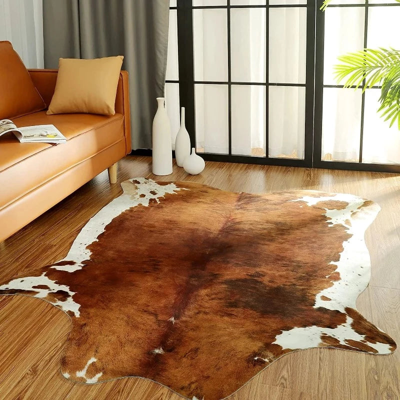 HomeTod™ Faux Cow Hide Rug