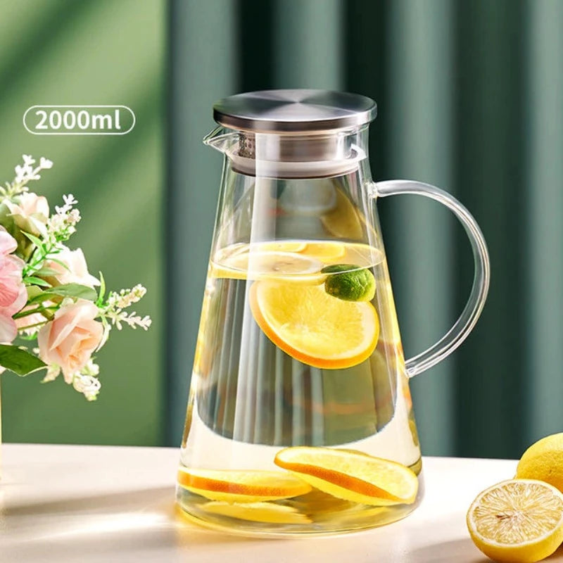 HomeTod™ Heat-Resistant Glass Pitcher