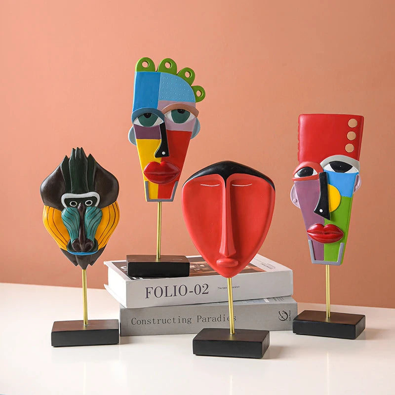 HomeTod™ Abstract Resin Sculptures