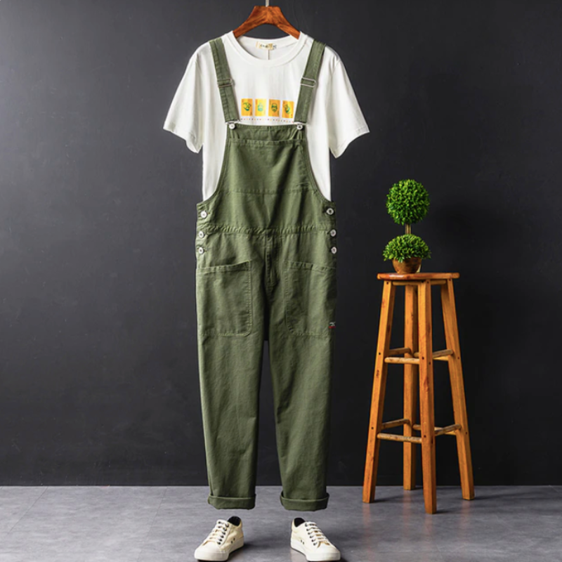 UrbanFit™ Vintage-Inspired Overalls