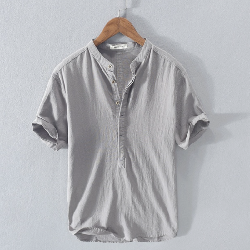 Everett™ Breathable Short-Sleeve Linen Shirts