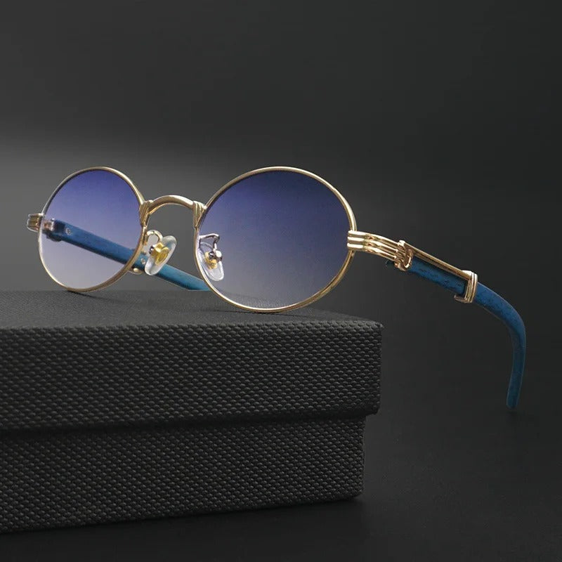 Vintage Voyager Oval Sunglasses