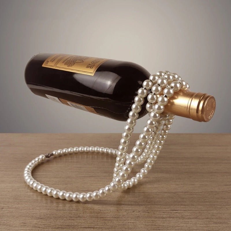 Elegant Pearl Wine Rack