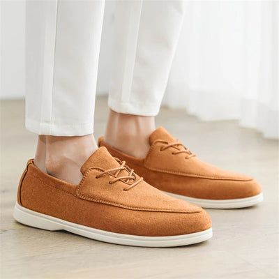 Arloen Soft Suede Loafers