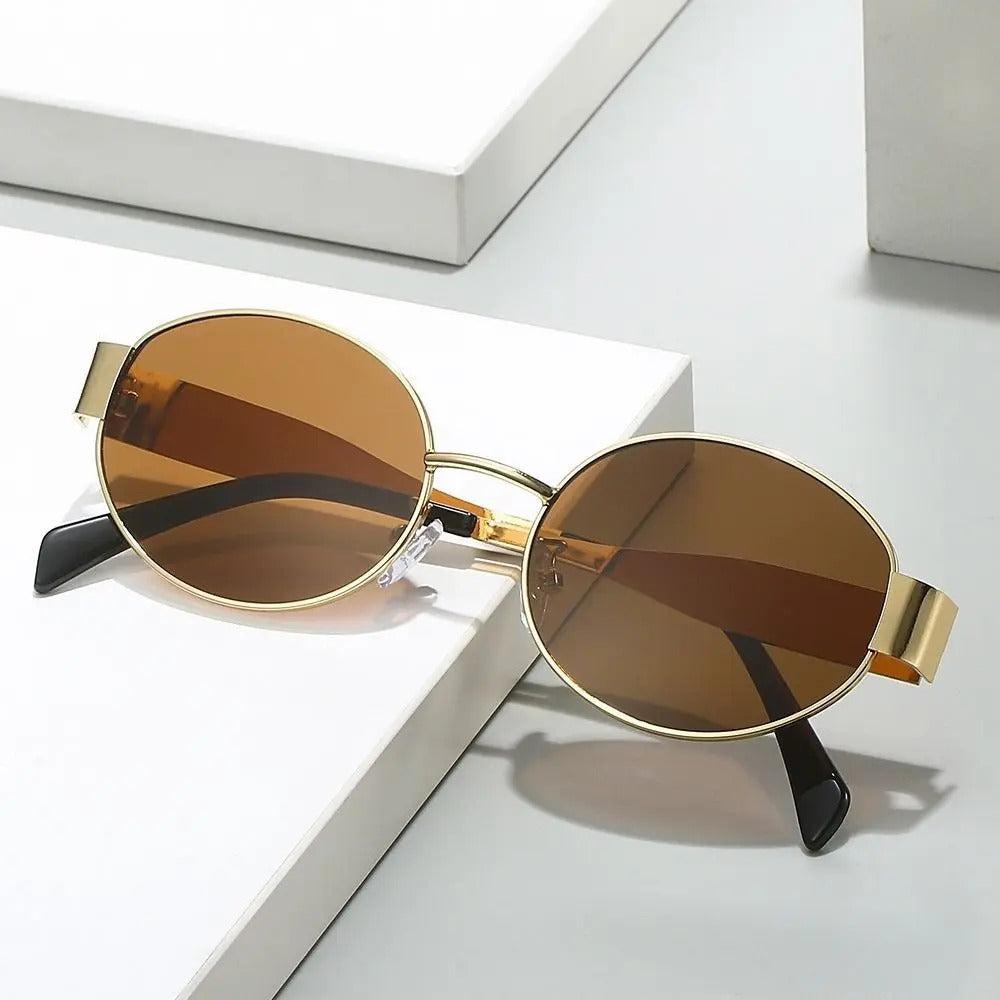 Sunlit™ Vintage Oval Sunglasses