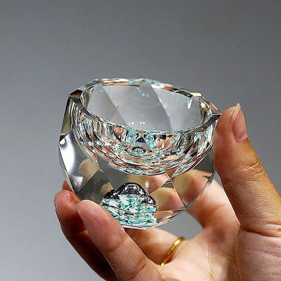 Diamond Cut Shot Glass