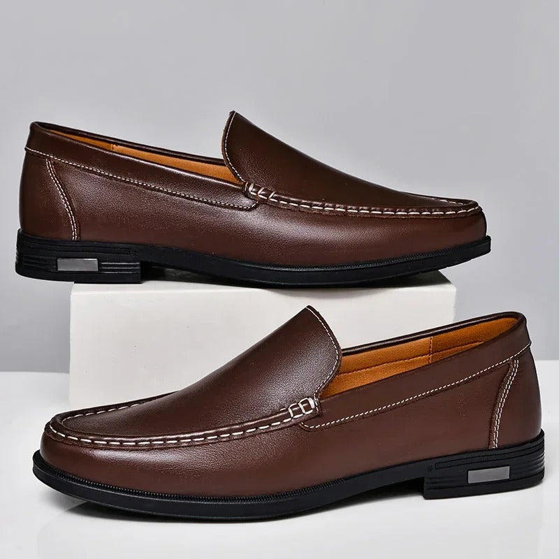 Evanson™ Genuine Leather Loafers