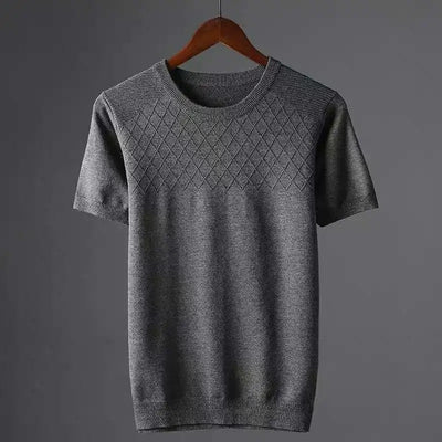 Heritage Knit Diamond Tee