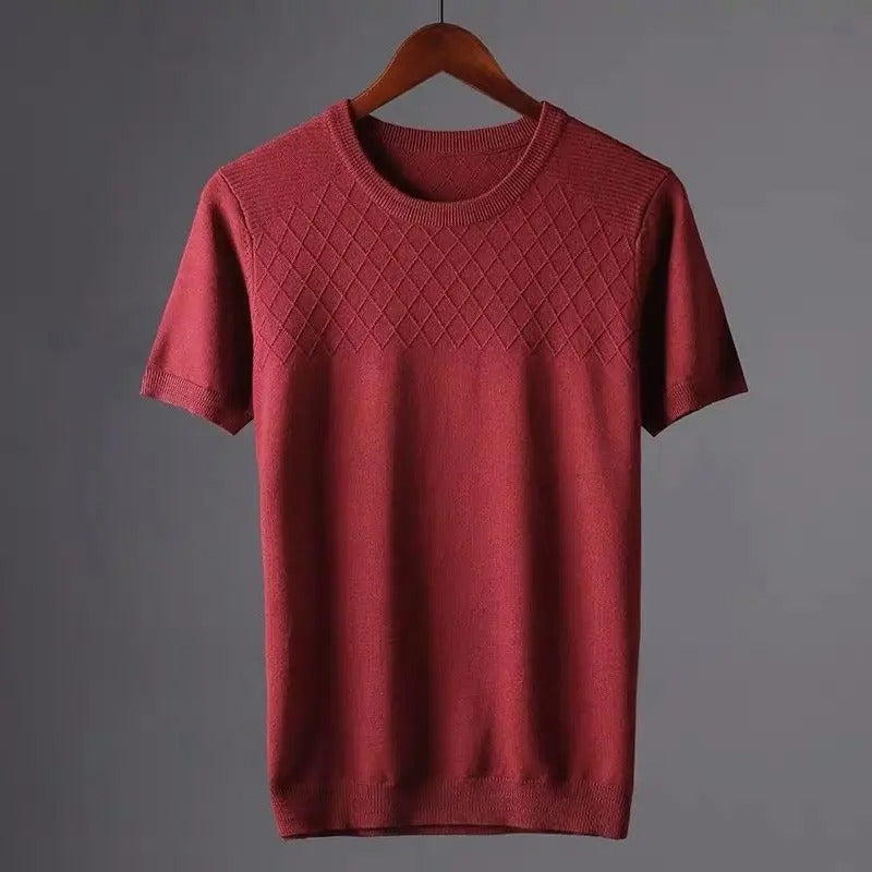 Heritage Knit Diamond Tee