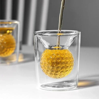 Golf Ball Shot Glass Set