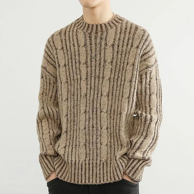 Lureon Distressed Knit Sweater