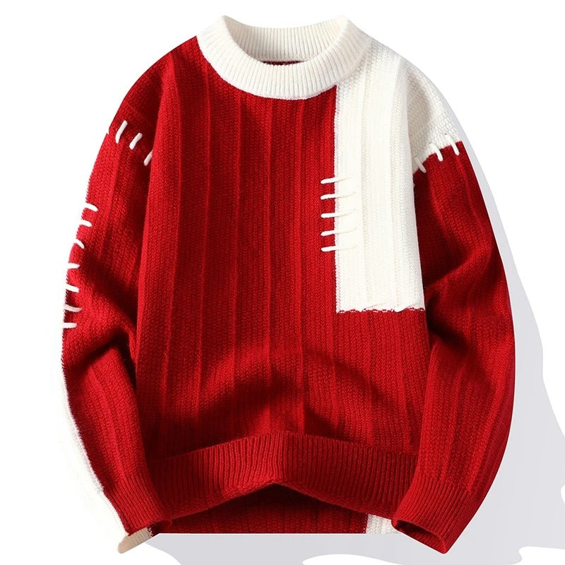 Lunare Stitched Knit Sweater