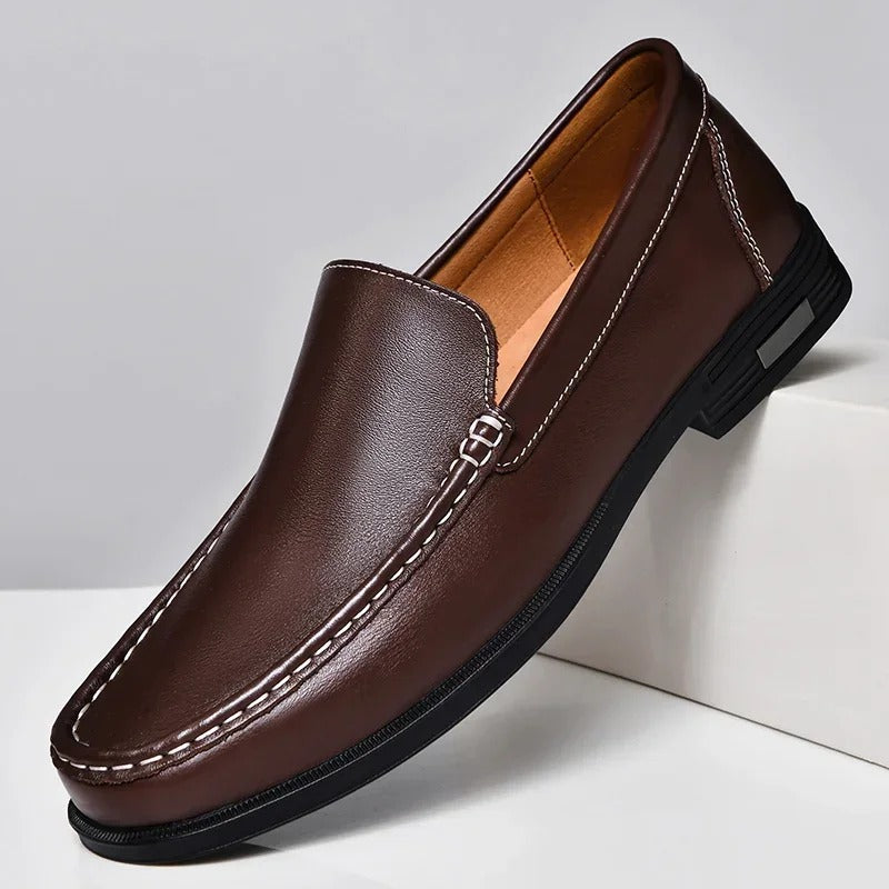 Evanson™ Genuine Leather Loafers