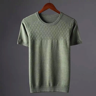 Heritage Knit Diamond Tee