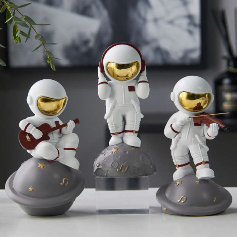 HomeTod™ Astronaut Musician Figurines