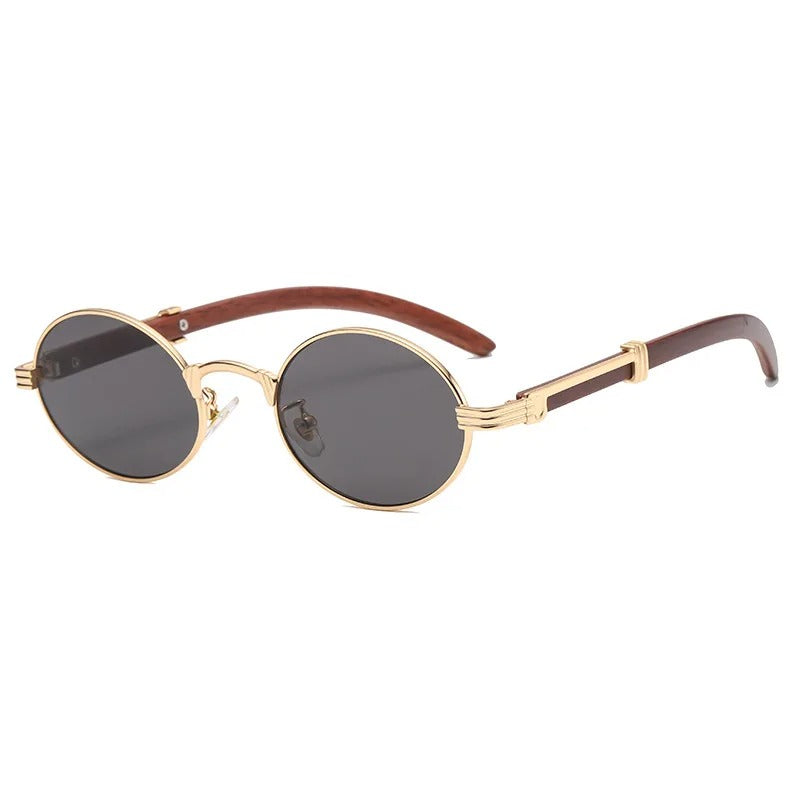 Vintage Voyager Oval Sunglasses