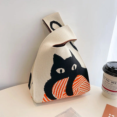 Cat Canvas Tote Bag