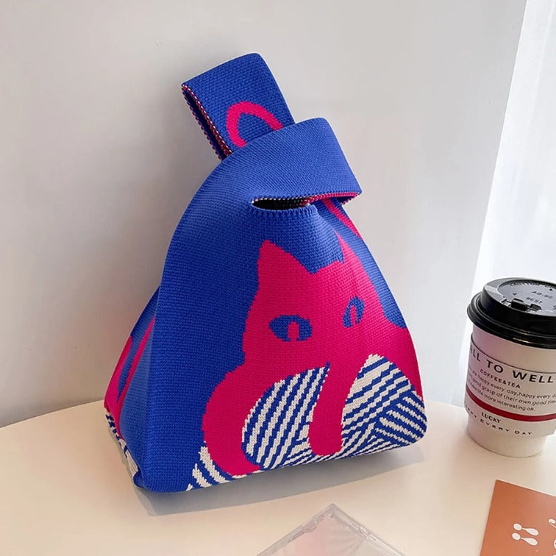 Cat Canvas Tote Bag