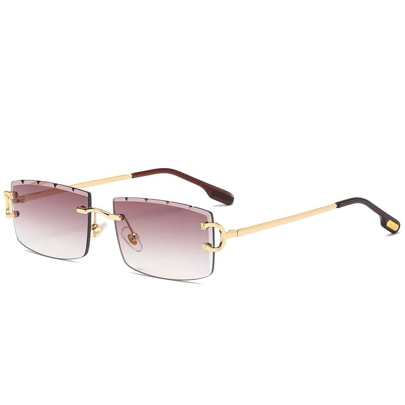 Cassian Rimless Unisex Sunglasses