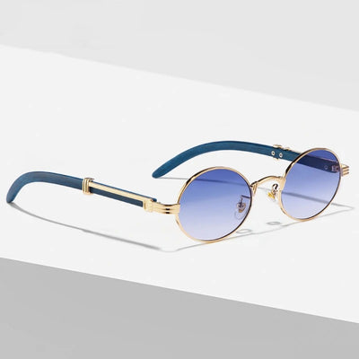 Vintage Voyager Oval Sunglasses