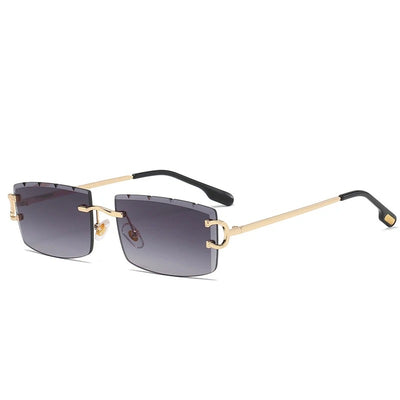 Cassian Rimless Unisex Sunglasses