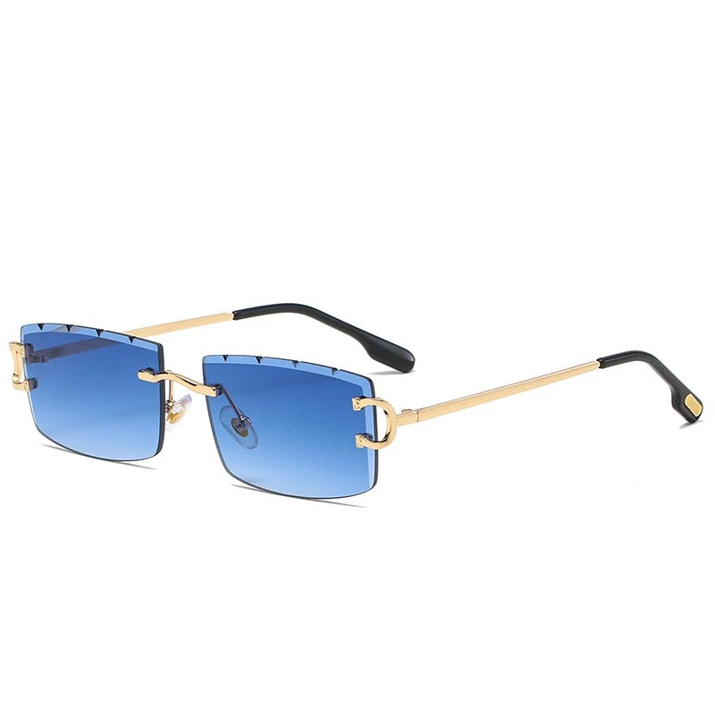 Cassian Rimless Unisex Sunglasses