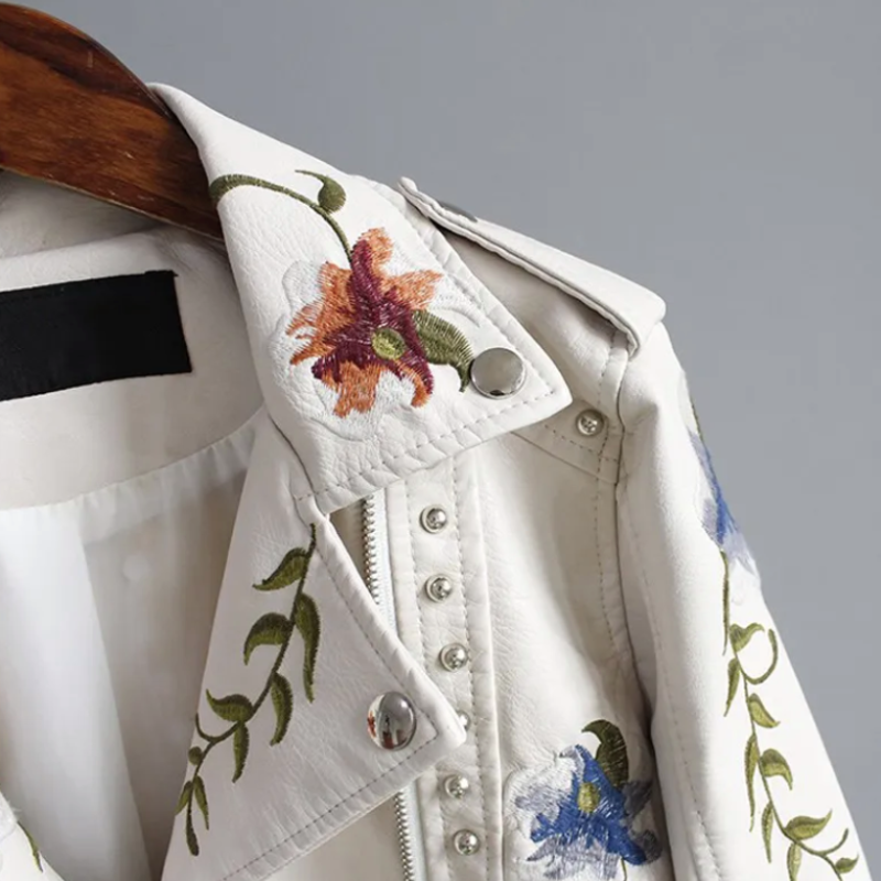 MuseWear™ Floral Embroidery Jacket