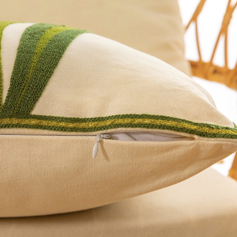 HomeTod™ Embroidered Tulip Pillow Cases