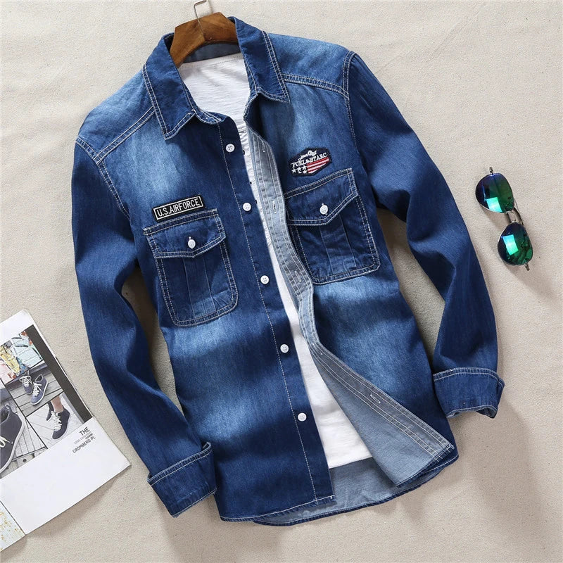 Everett™ Denim Long-sleeve Shirt