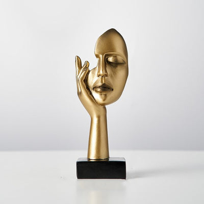 HomeTod™ Luxury Human Face Figurines