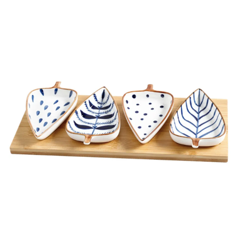 HomeTod™ Ceramic Leaf Dishes