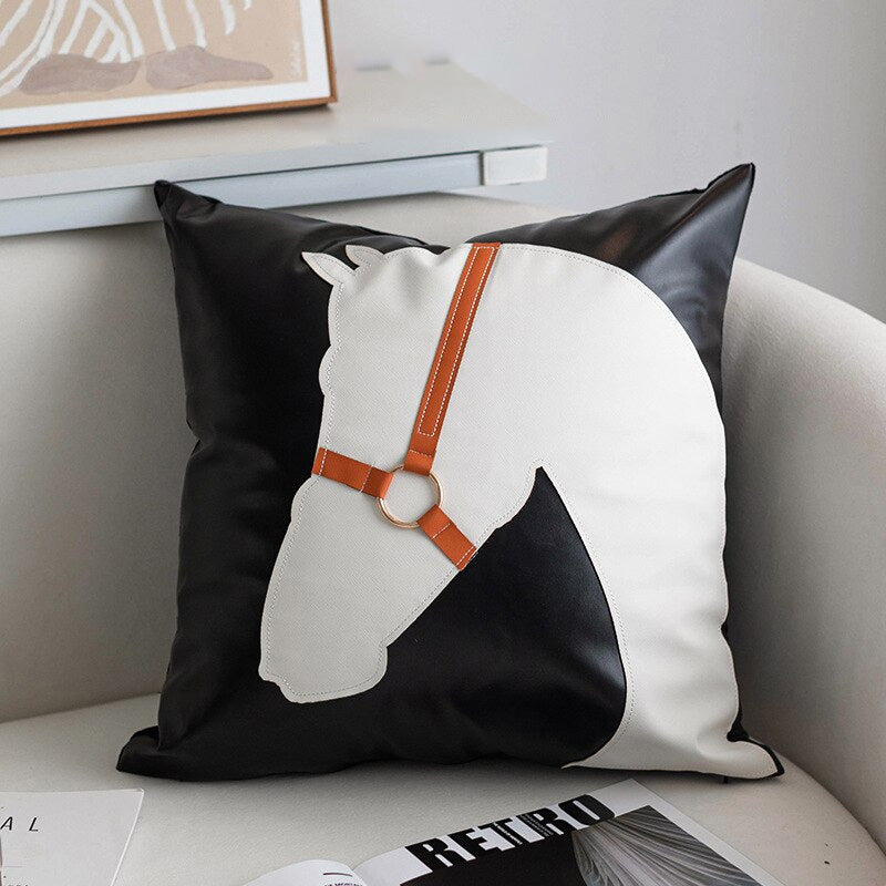 HomeTod™ Nordic Horse Pillow Case