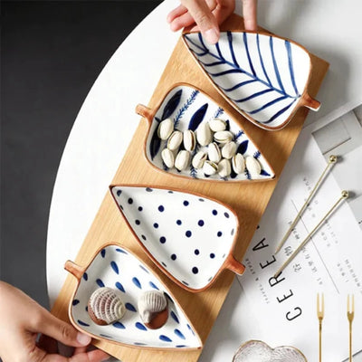 HomeTod™ Ceramic Leaf Dishes